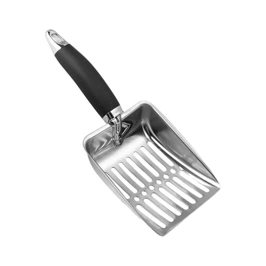 pelle à litière inox